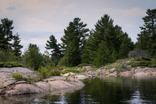 Bustard Island anchorage 7-4-2